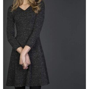 RARE Gray Nora Gardner Jessica Dress